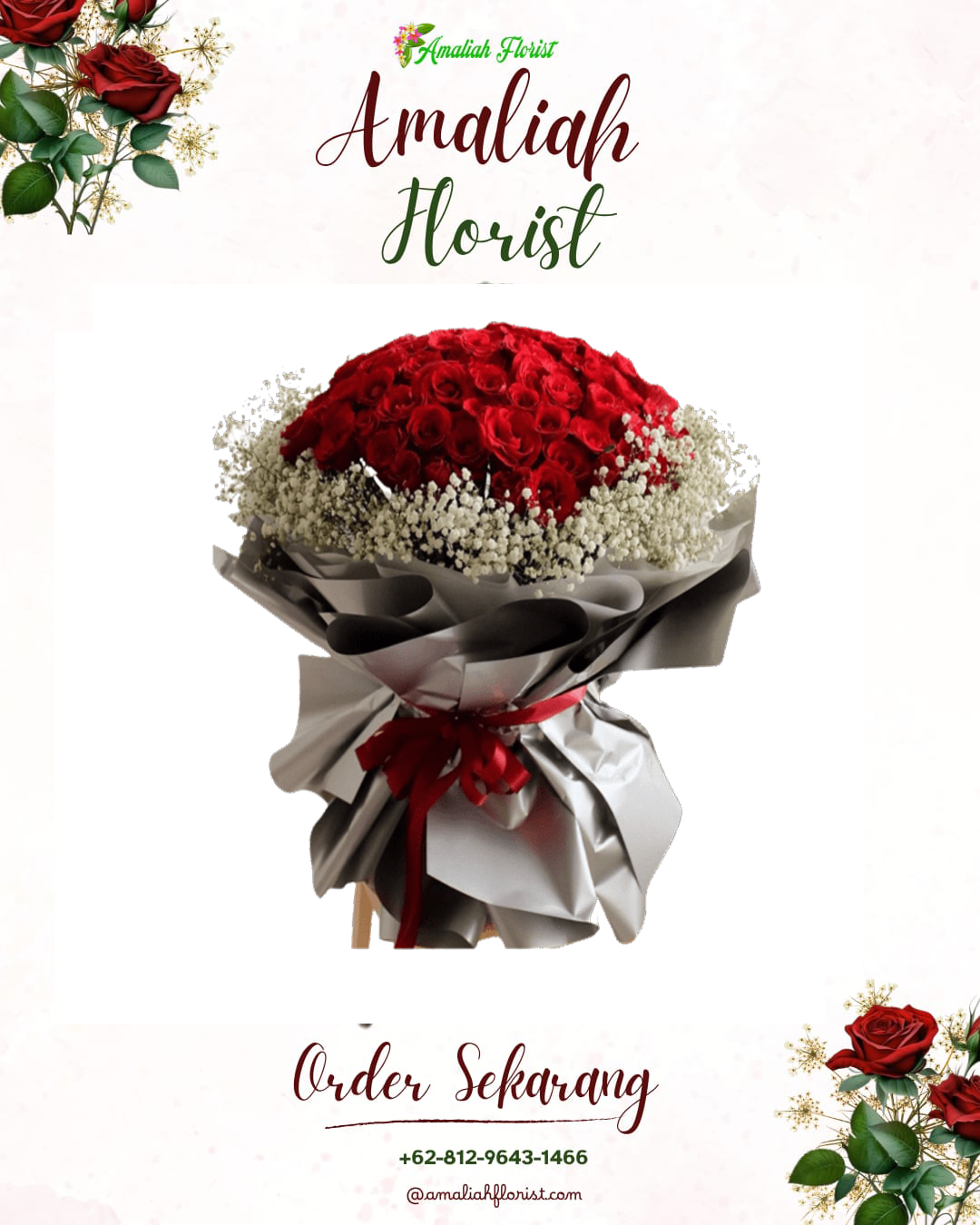 Buket Bunga Tampan